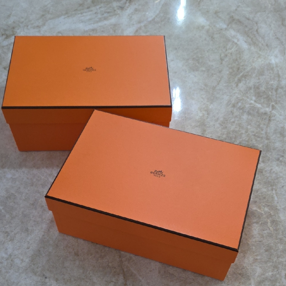 Hermès Chypre Boxes. EXCELLENT NEW CONDITION!